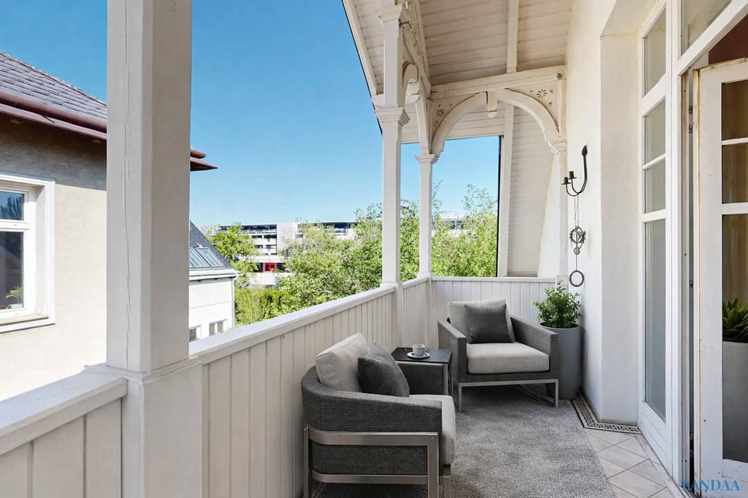 Jugendstil-Villa in Wien Liesing – Büro und Wohnen, Garten, Balkon