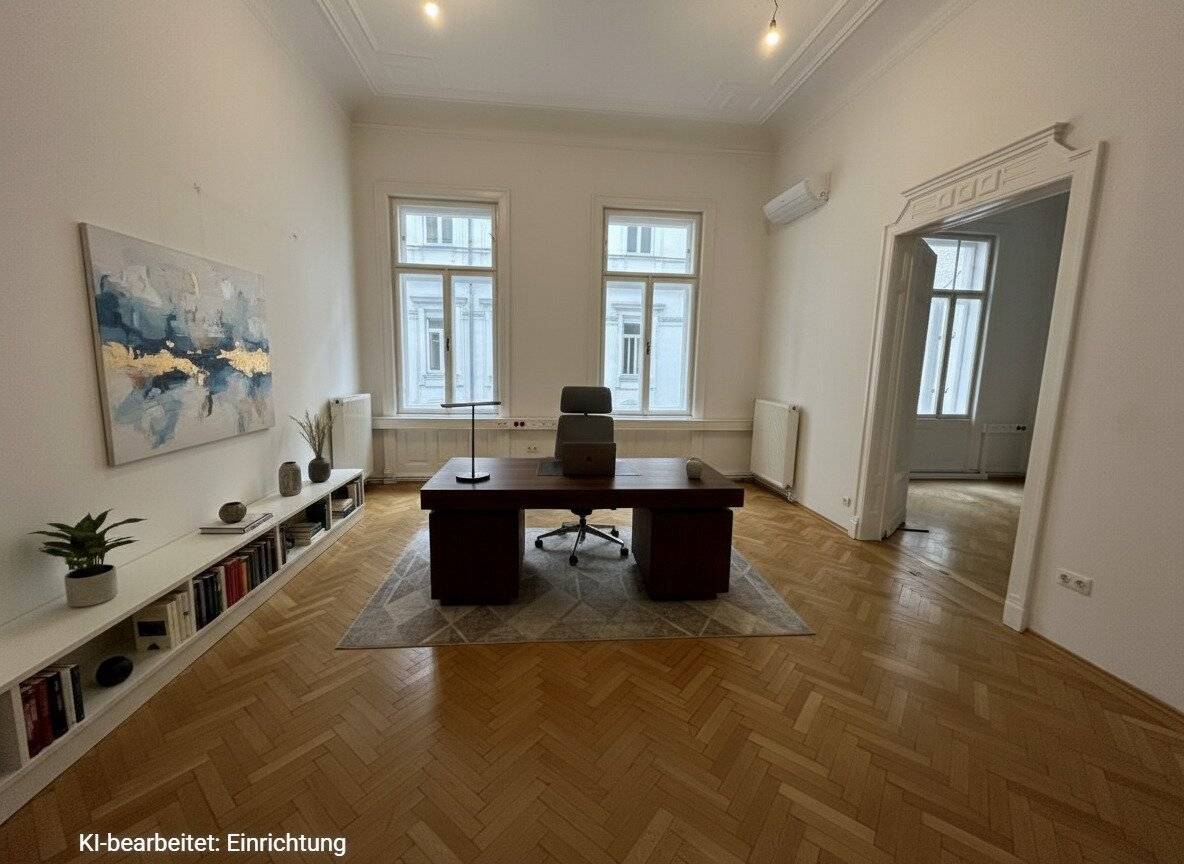Großzügiges Büro nahe Karlskirche in 1040 Wien, 165 m², 7 Zimmer