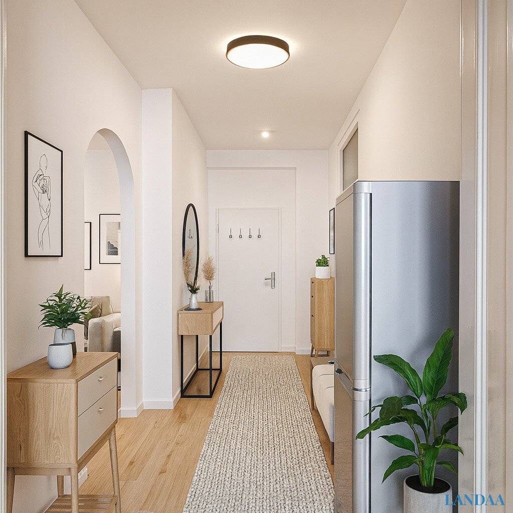 Spacious two room apartment bright living area