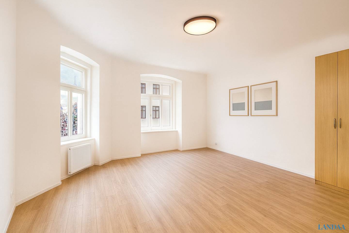 Spacious two room apartment bright living area