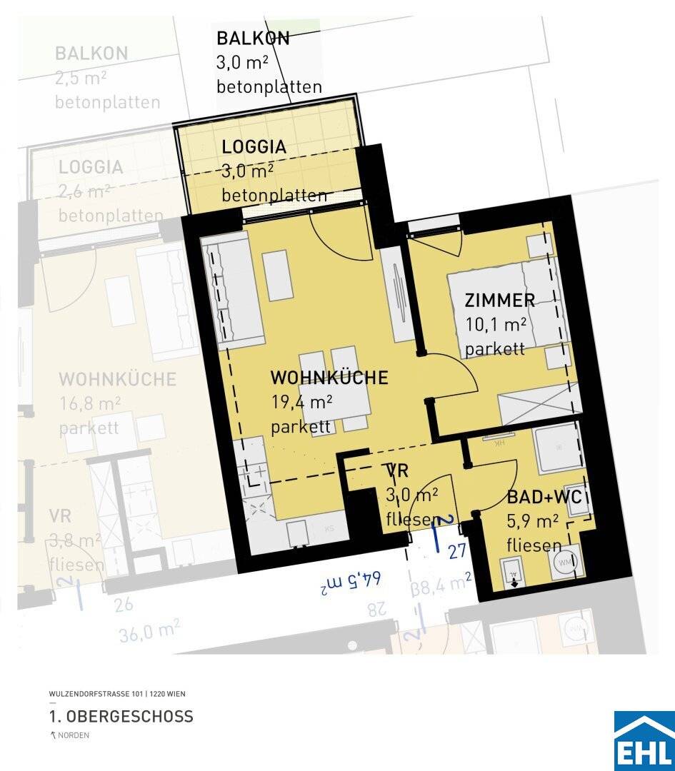 Urban yield oasis: Wulzendorfstraße 101