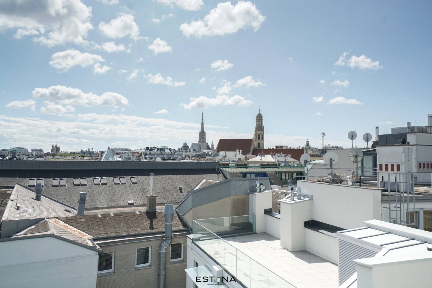 Wohnung am Stephansplatz Erstbezug drei Terrassen