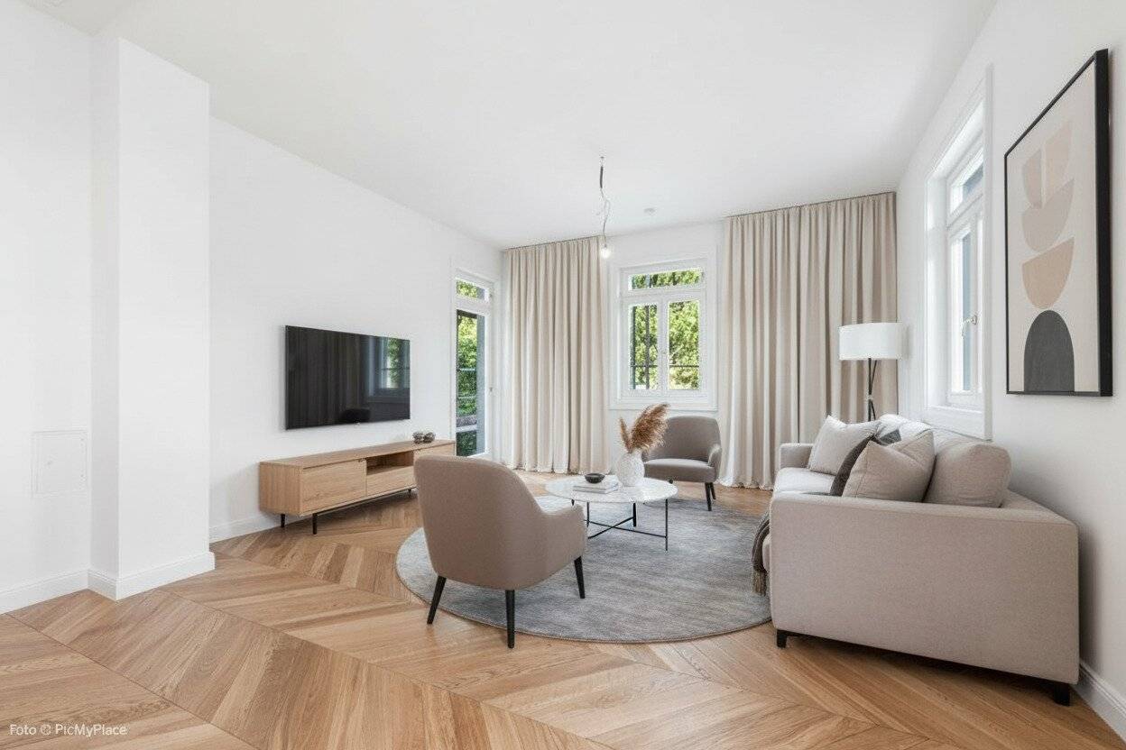 Visualisierung Wohnzimmer