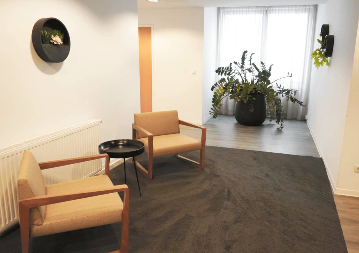 Apartment with 270 m² office space and lift