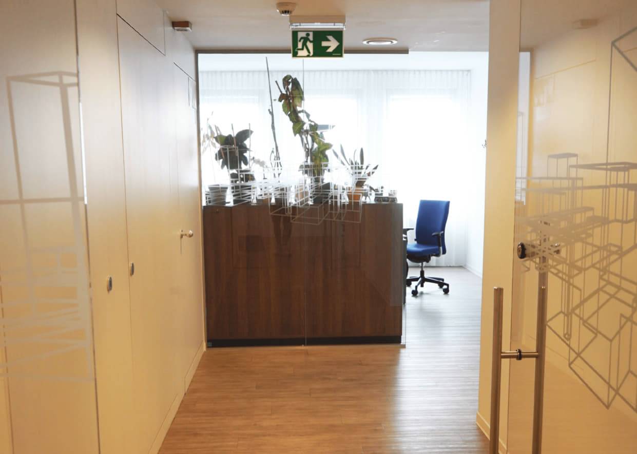 Apartment with 270 m² office space and lift