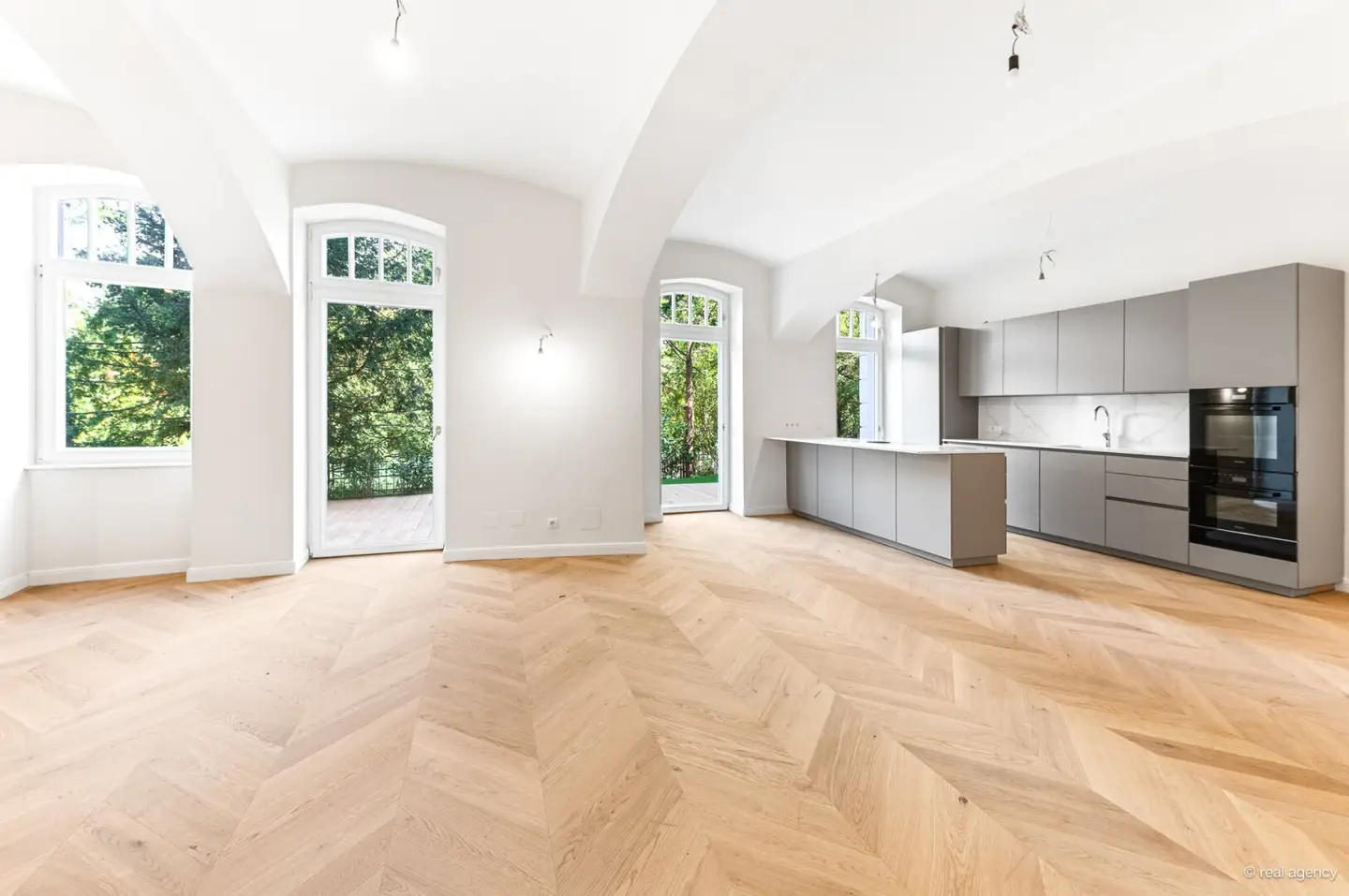 Exklusive Erdgeschoss-Wohnung mit Garten in Ober Sankt Veit, Wien