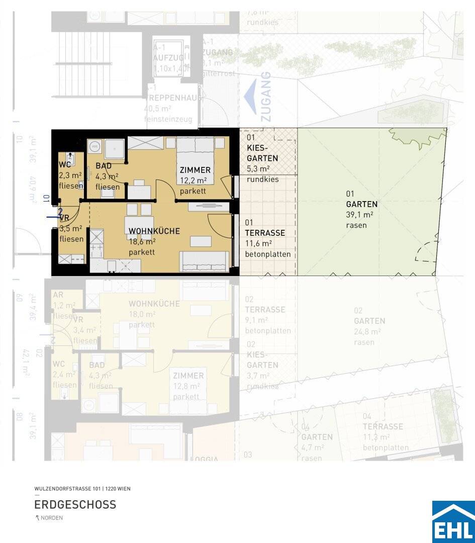 Exclusive living comfort: The location makes the difference