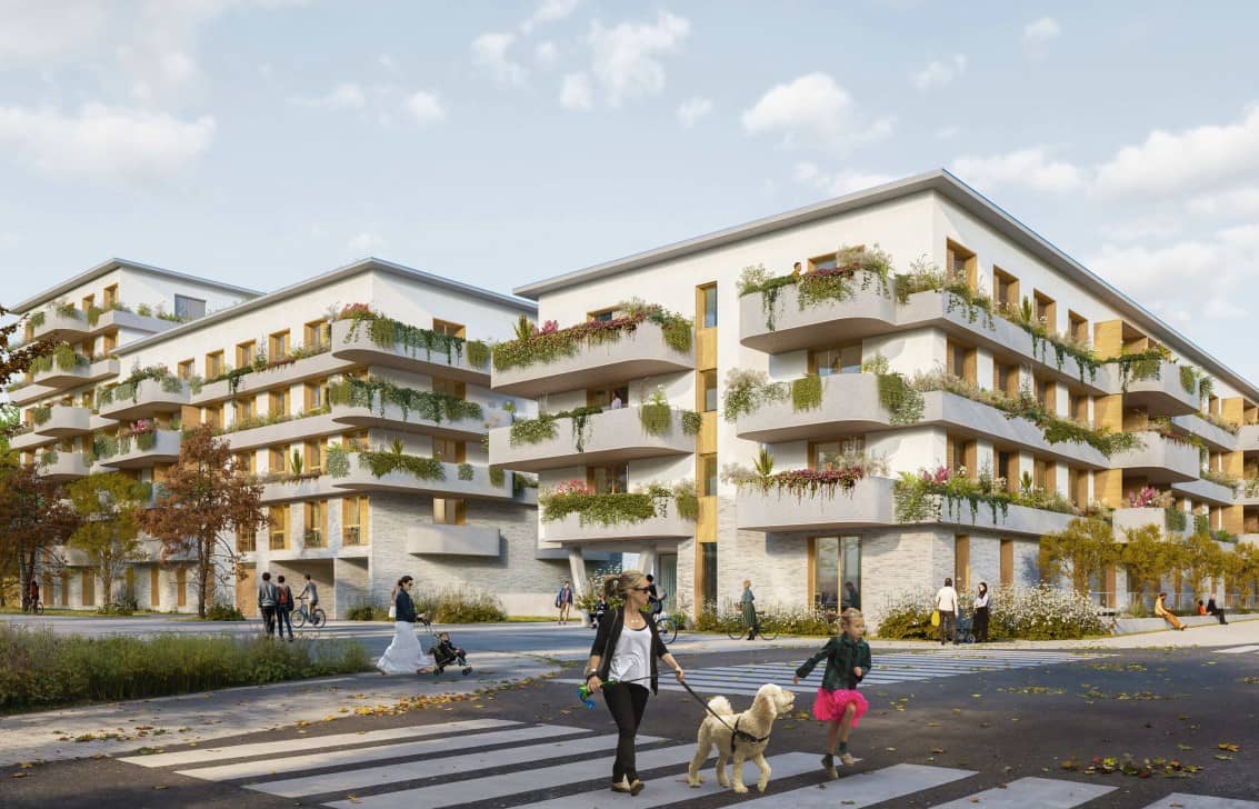 Wiens neuer Stadtteil mit Zukunft - Geschäftslokale im Oberen Hausfeld 1220 Wien zu mieten