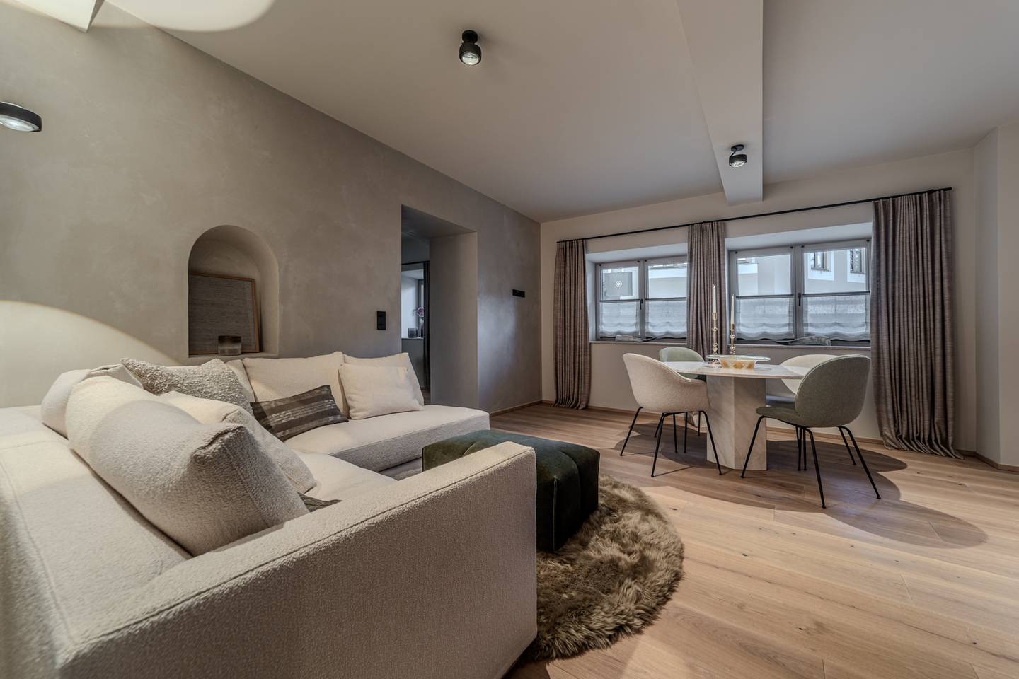 Wohnung in the center of a historic townhouse