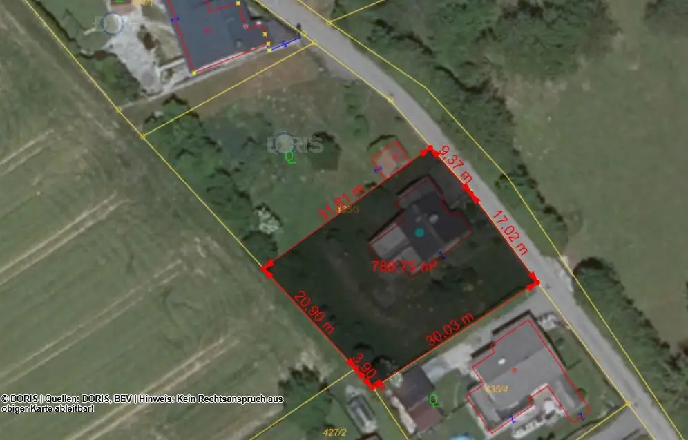 2 Baugrundstücke in Laakirchen-Haitzing, Blick ins Grüne, teilbar