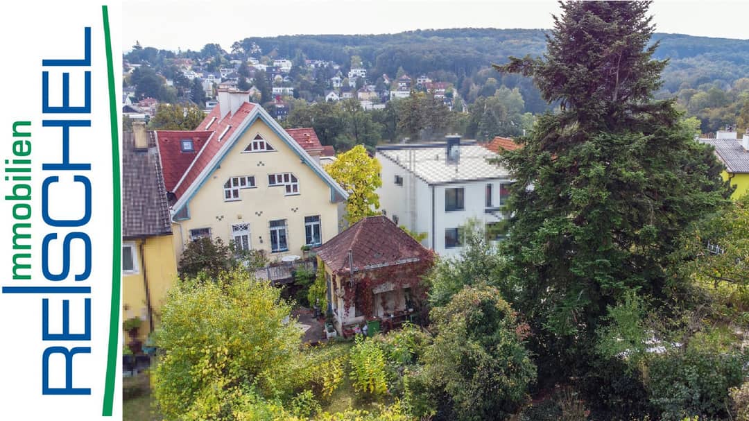 Nahe Lainzer Tor - sanierte Jugendstilvilla mit zweiter Wohneinheit für Büro/Praxis