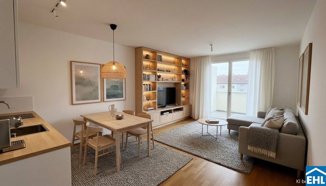 Wohnung Neubau Erstbezug mit Balkon
