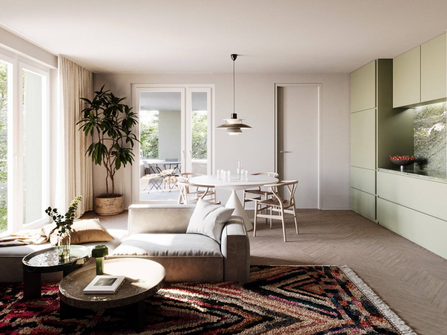 Apartment Geidorf First Occupancy Loggia