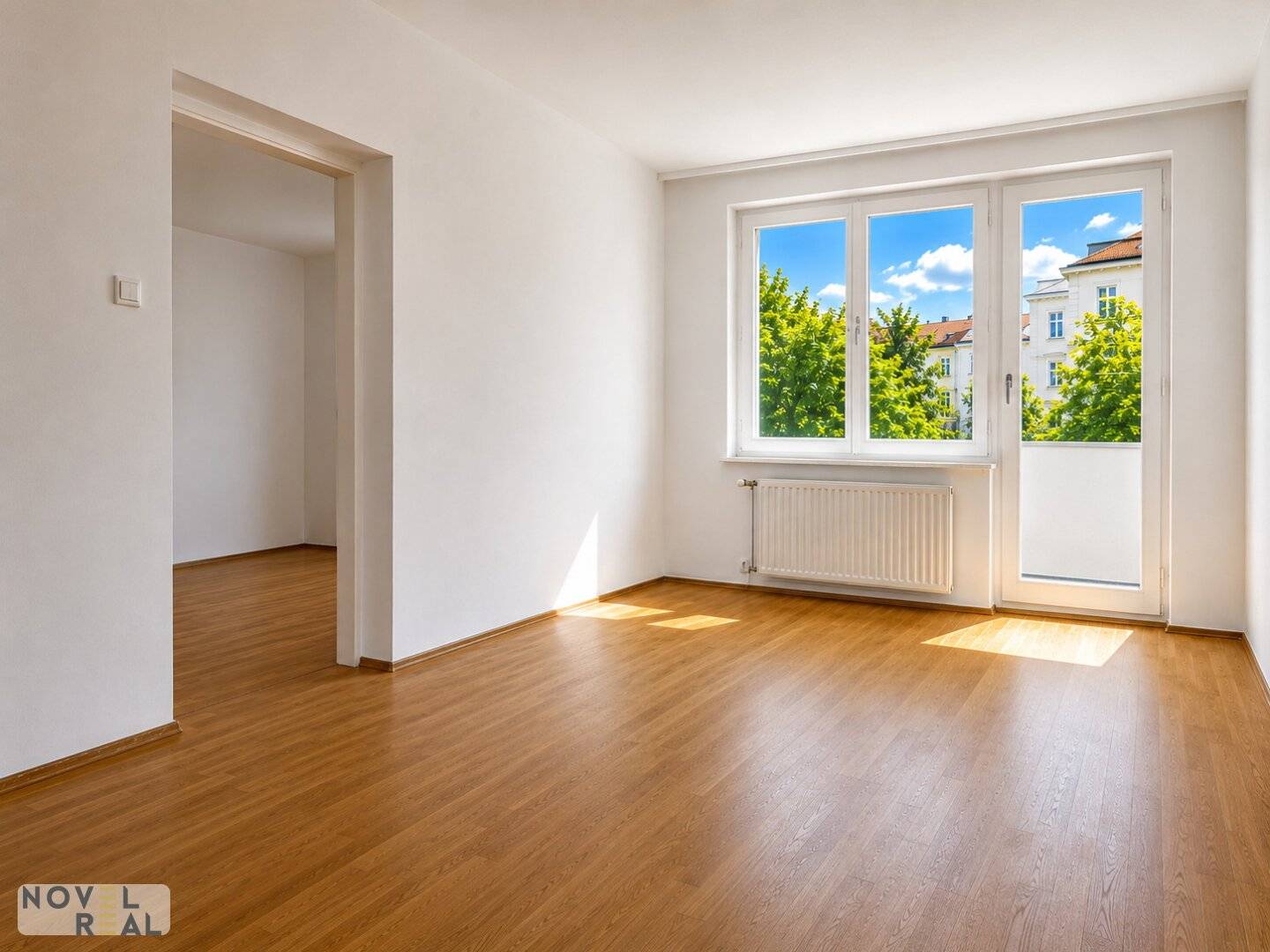 Apartment with loggia near Vienna Central Station