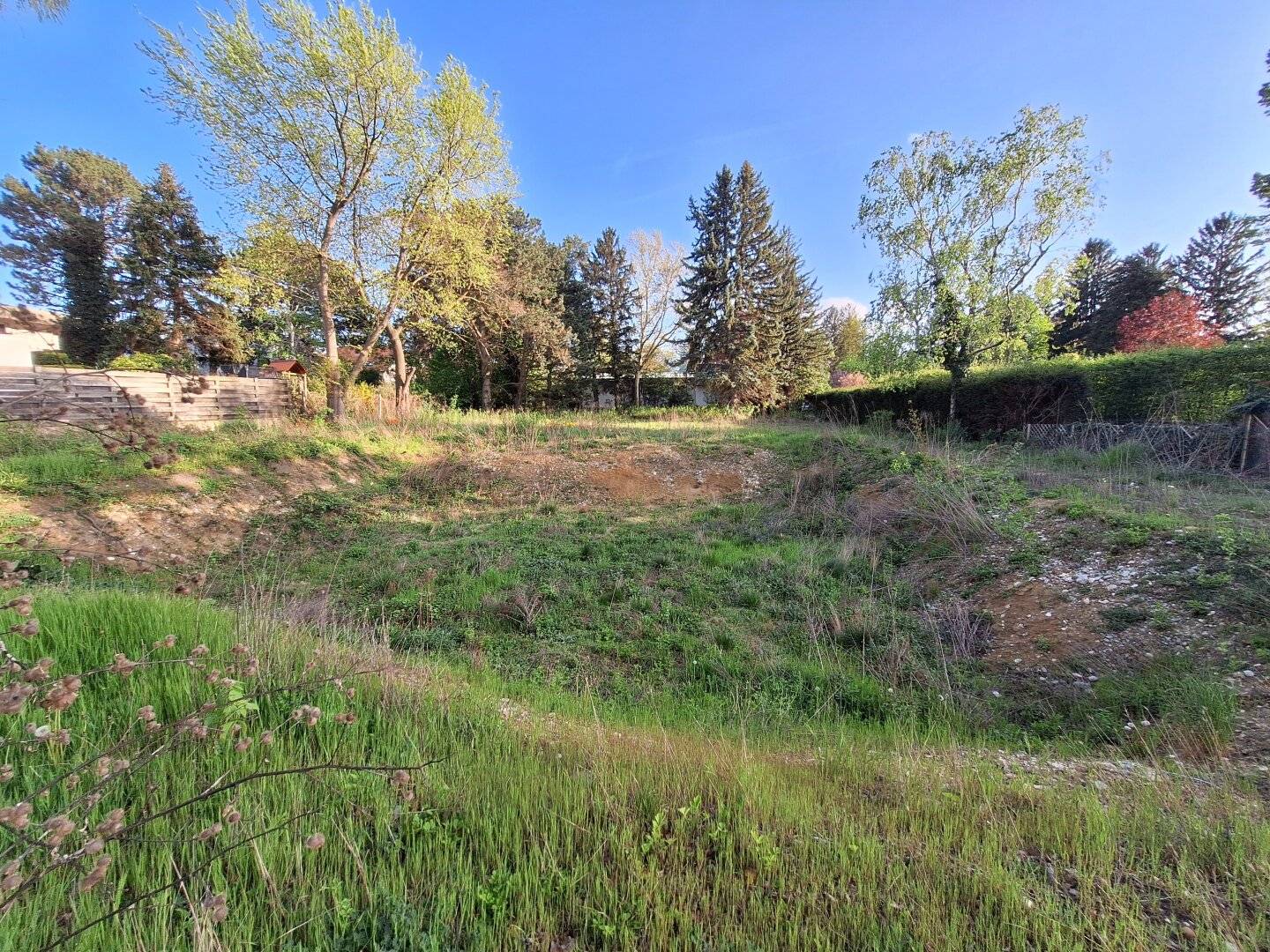 Beautiful, level building land in the best, quiet green residential area of the 23rd district