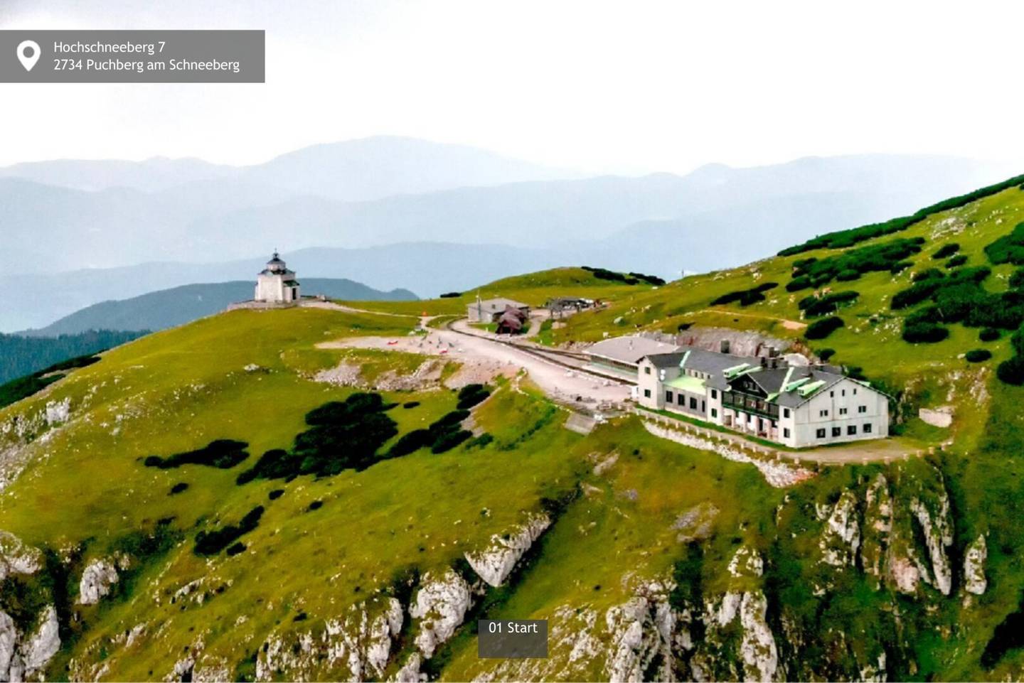 Gastronomie am Schneeberg im Berghotel – 55 Betten, Endstation Bahn