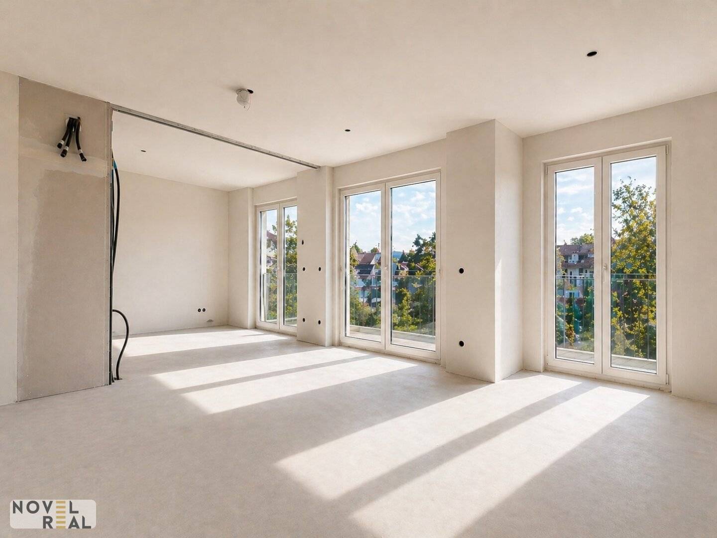 Wohnung mit Parkblick im Neubau Erstbezug