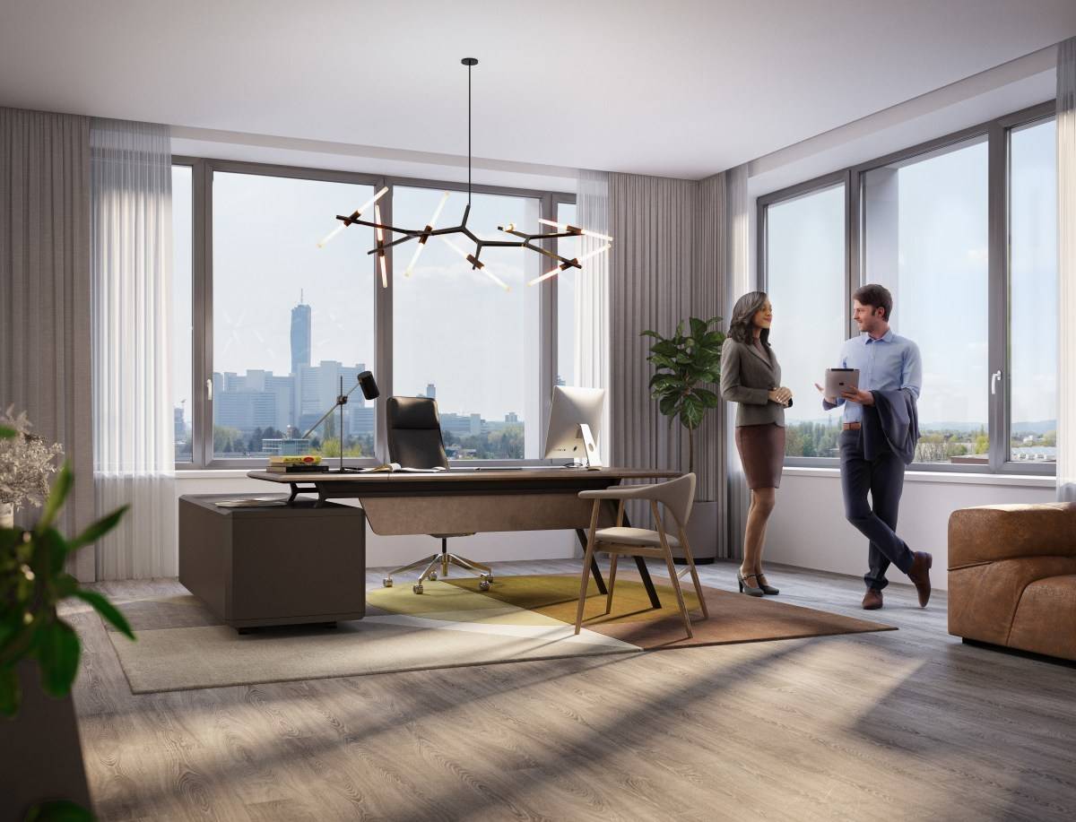VIENNA TWENTYTWO Unique Office in 1220 Wien zu mieten – Open Space