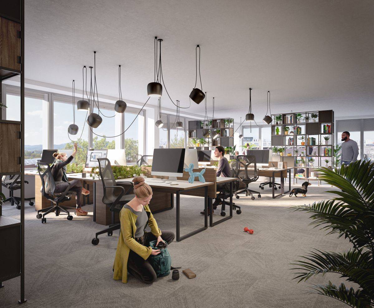 VIENNA TWENTYTWO Unique Office in 1220 Wien zu mieten – Open Space
