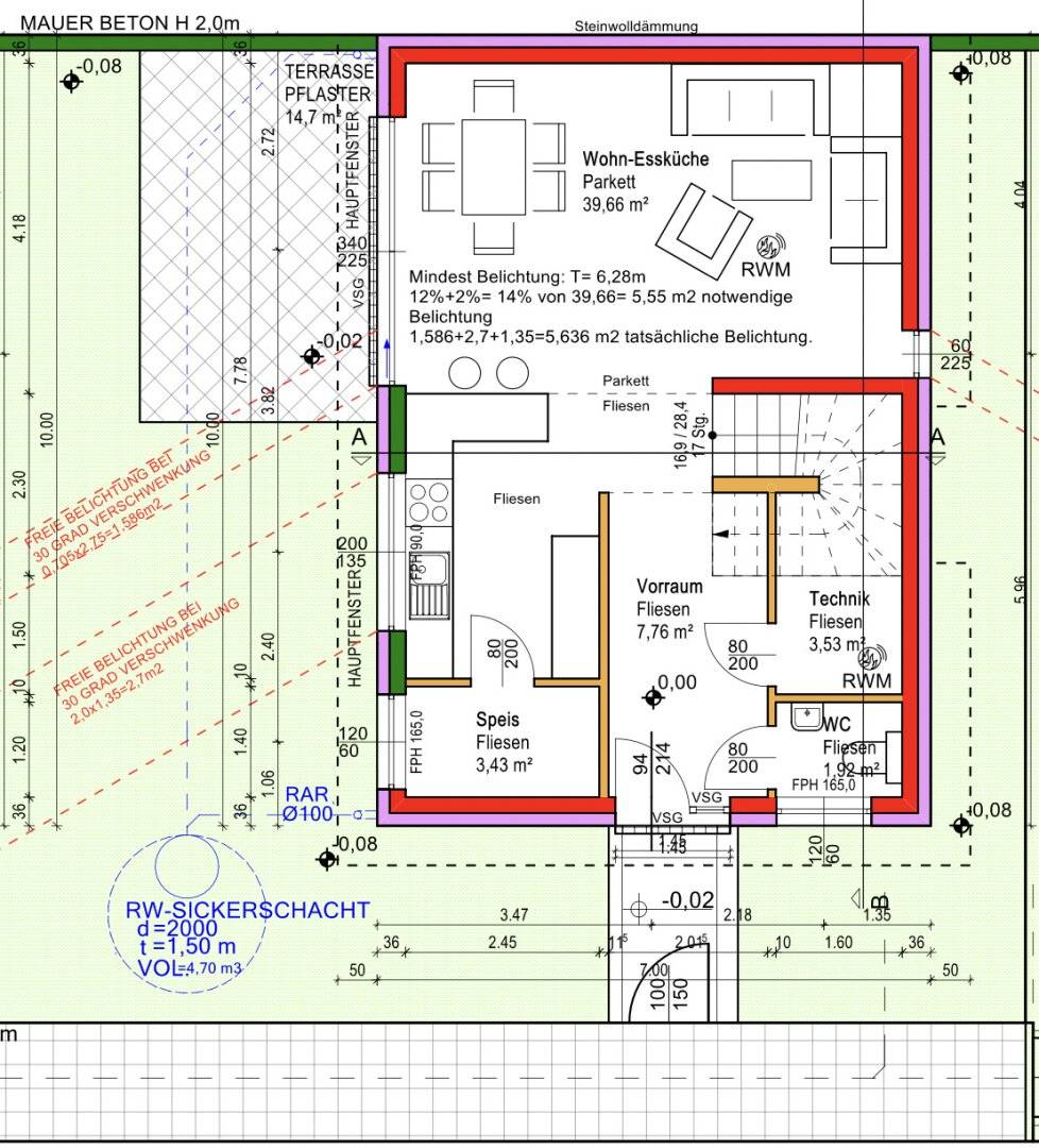 First occupancy Family happiness in Essling Your new home with garden, terrace and roof terrace