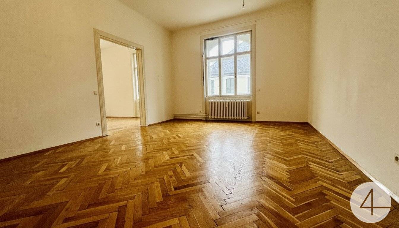 Wohnung Altbau mit Fischgrätparkett Westlage