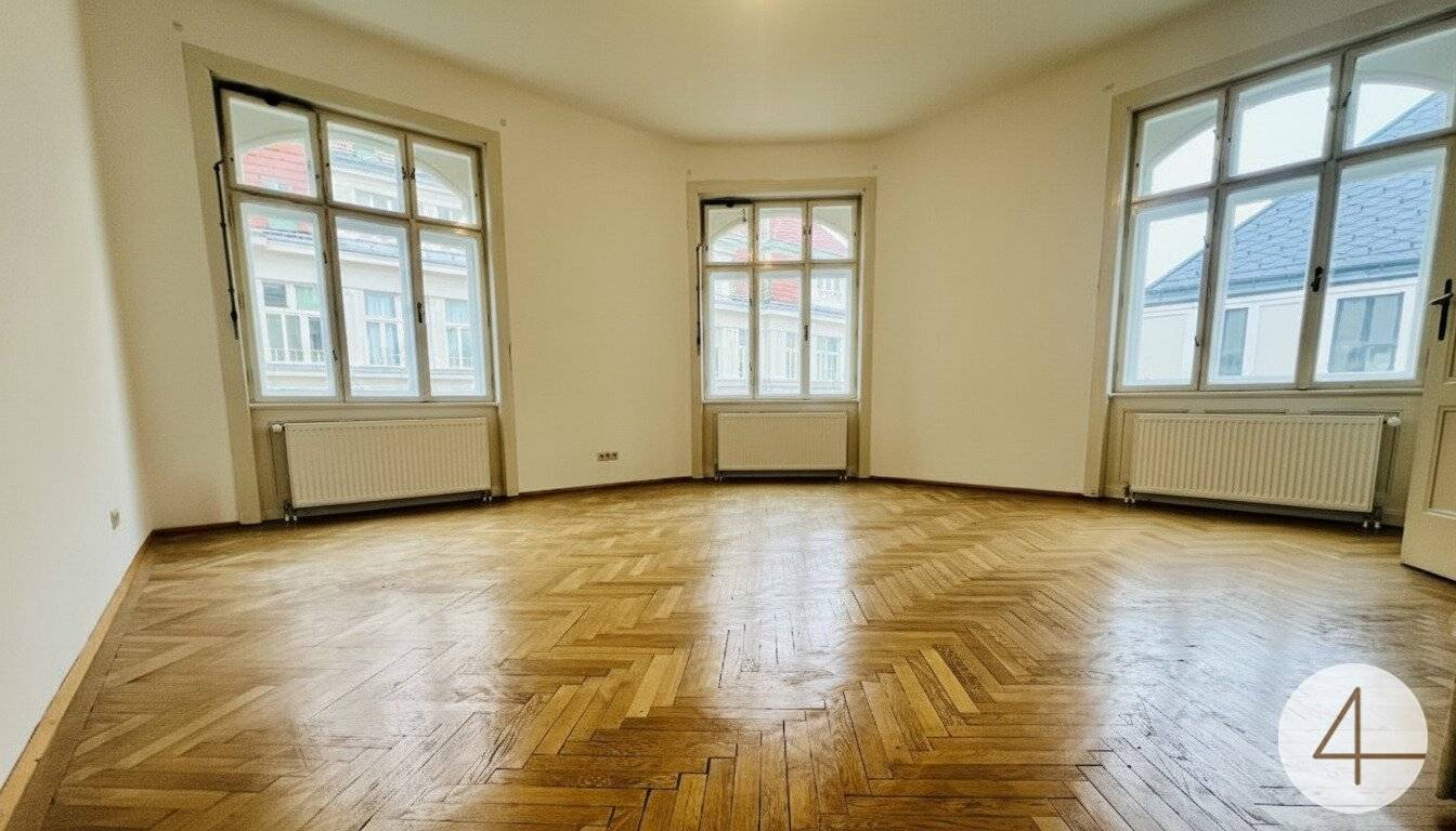 Wohnung Altbau mit Fischgrätparkett Westlage