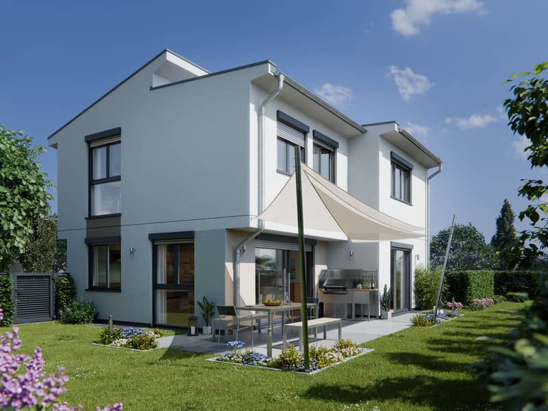 Einfamilienhaus in Wien 1210, Grünlage nahe Strebersdorf, 2 Stellplätze