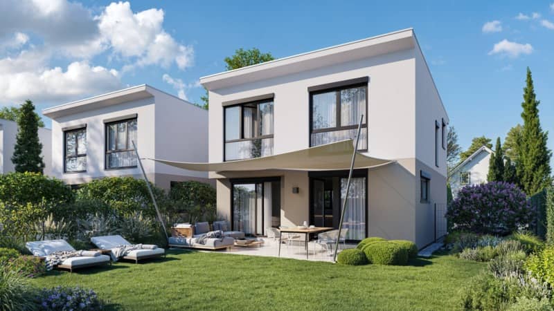 Einfamilienhaus in Wien 1210, Am Bruckhaufen, 4-Zimmer, Neubau