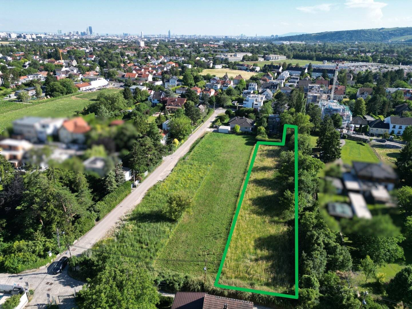 Wien-Strebersdorf: 1.769 m² Grundstück am Fuße des Bisambergs