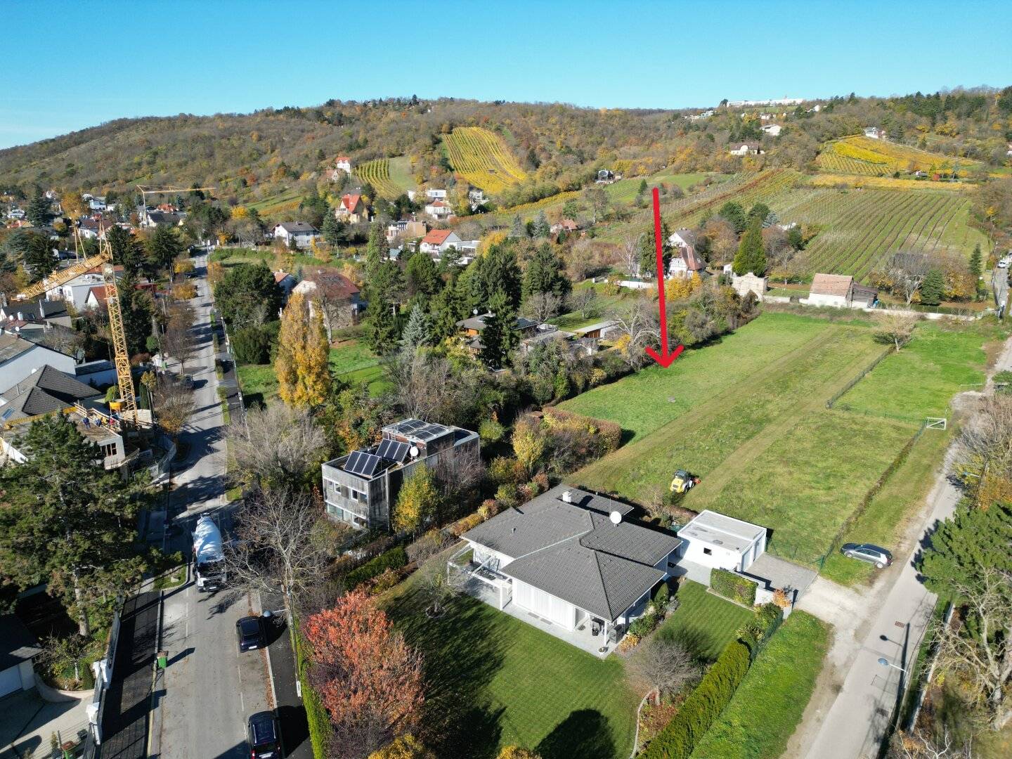 Wien-Strebersdorf: 1.769 m² Grundstück am Fuße des Bisambergs