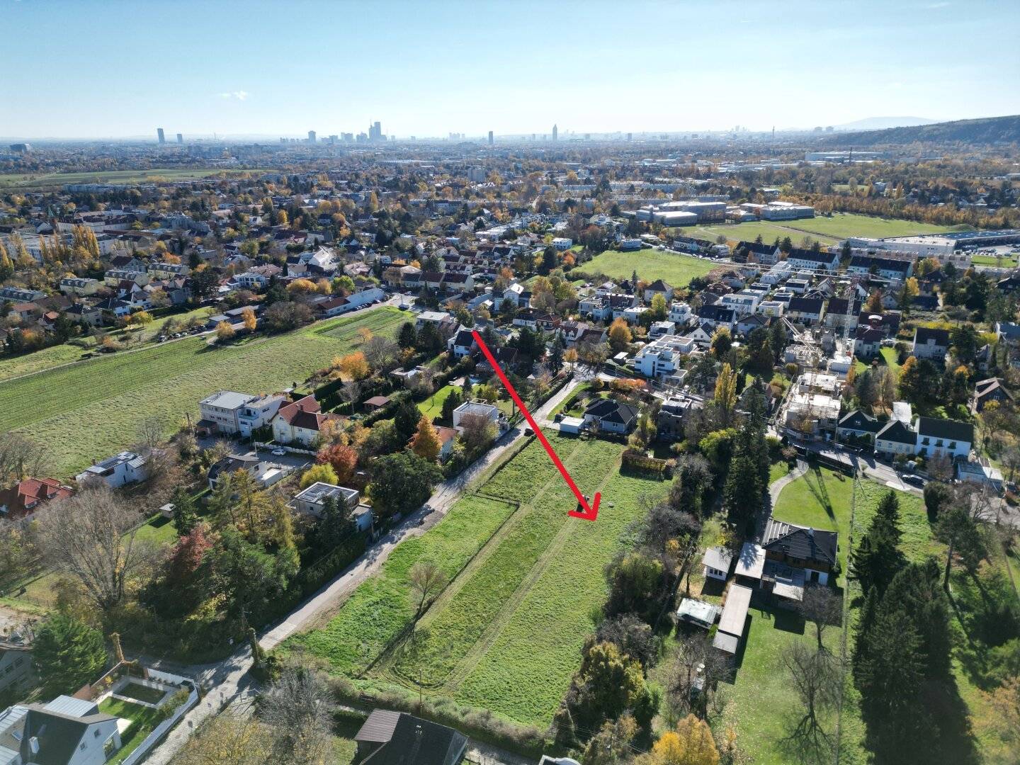 Wien-Strebersdorf: 1.769 m² Grundstück am Fuße des Bisambergs