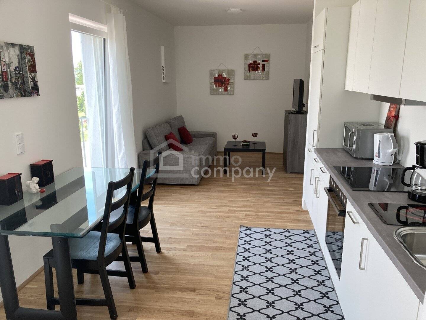 2-Zimmer-Wwohnung 44 m² mit Balkon in ruhiger Lage von Wilhering