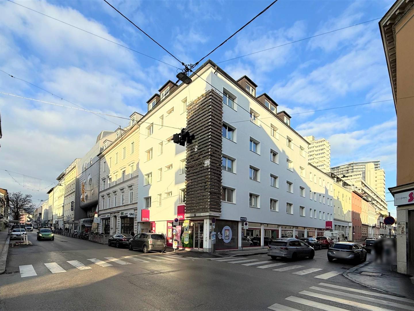 Wohnung near Lentia City with modern kitchen and lift