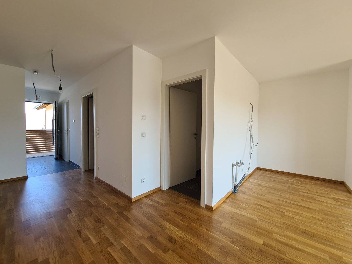 Wohnung ruhige Seitengasse großzügiger Balkon