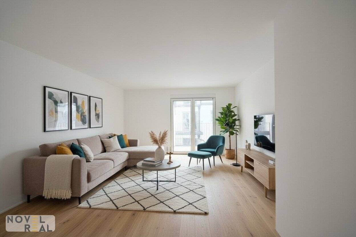Bright attic apartment with terrace