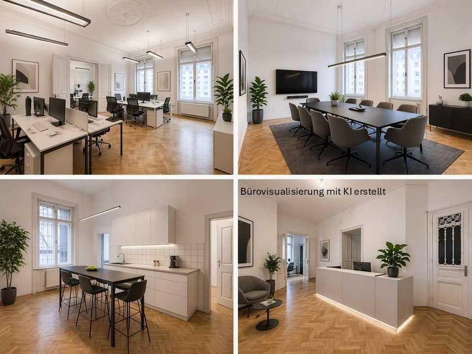 Naschmarkt-Büro mit Klima & perfekter Raumaufteilung
