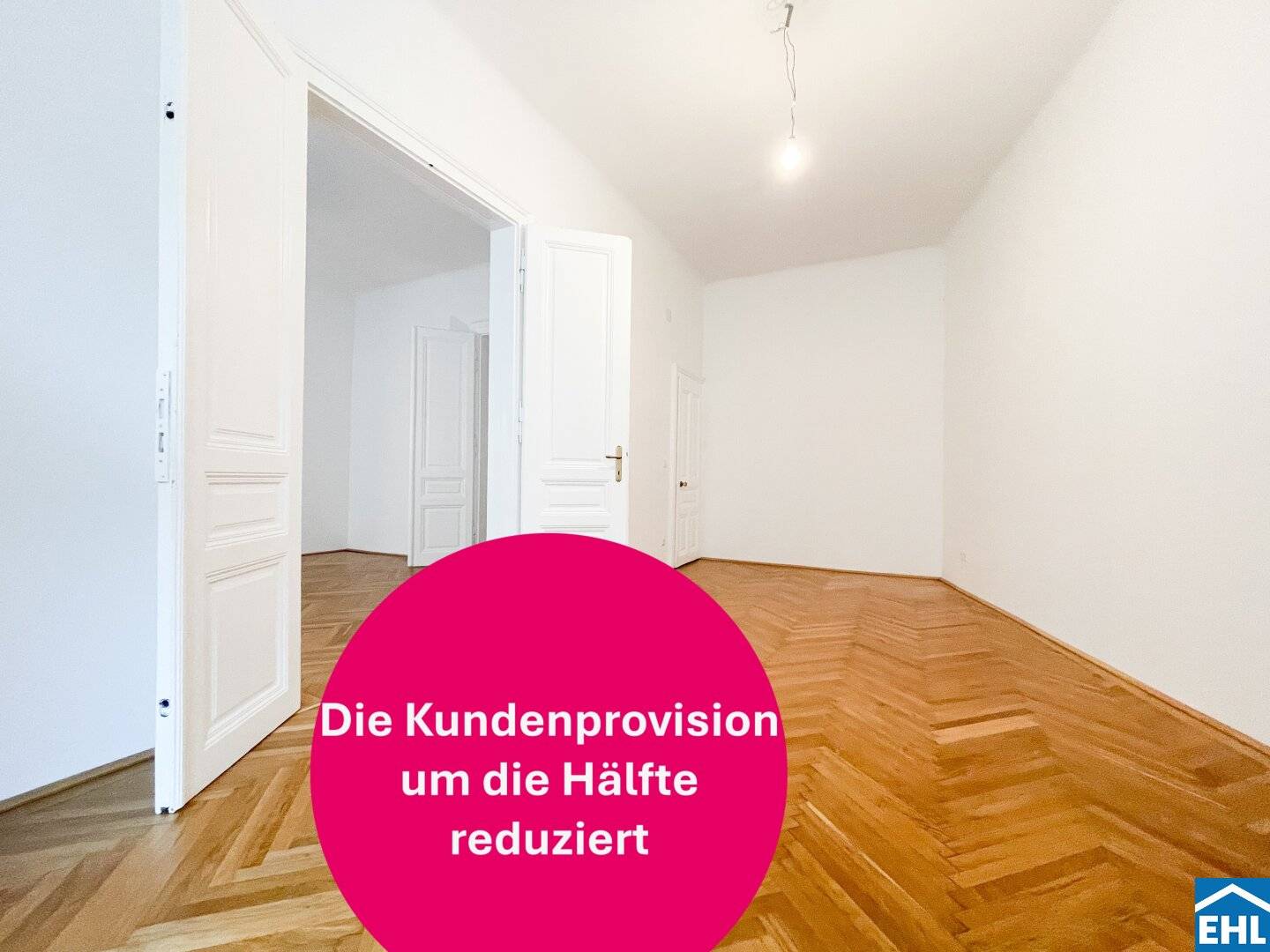 Altbau apartment with herringbone parquet in Währing