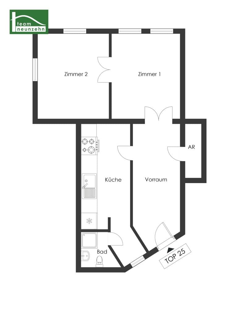 Renovated old building apartment in central area