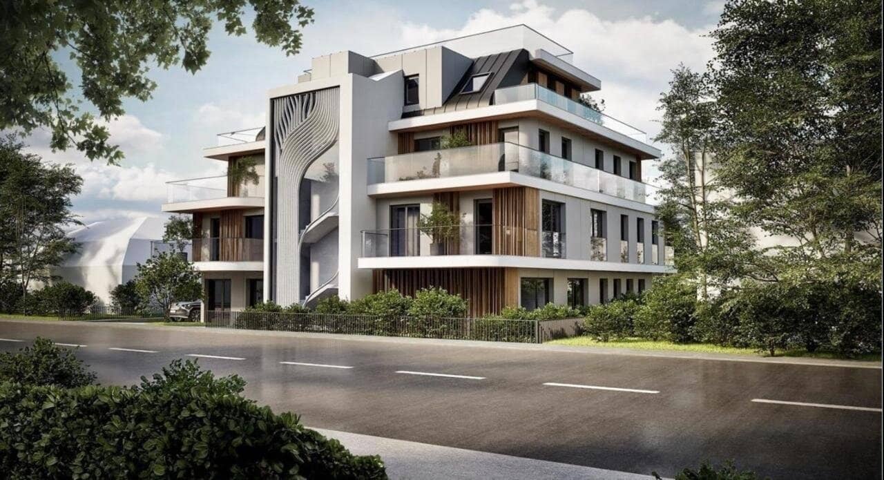 First occupancy elegant 3 room apartment with garden and terrace