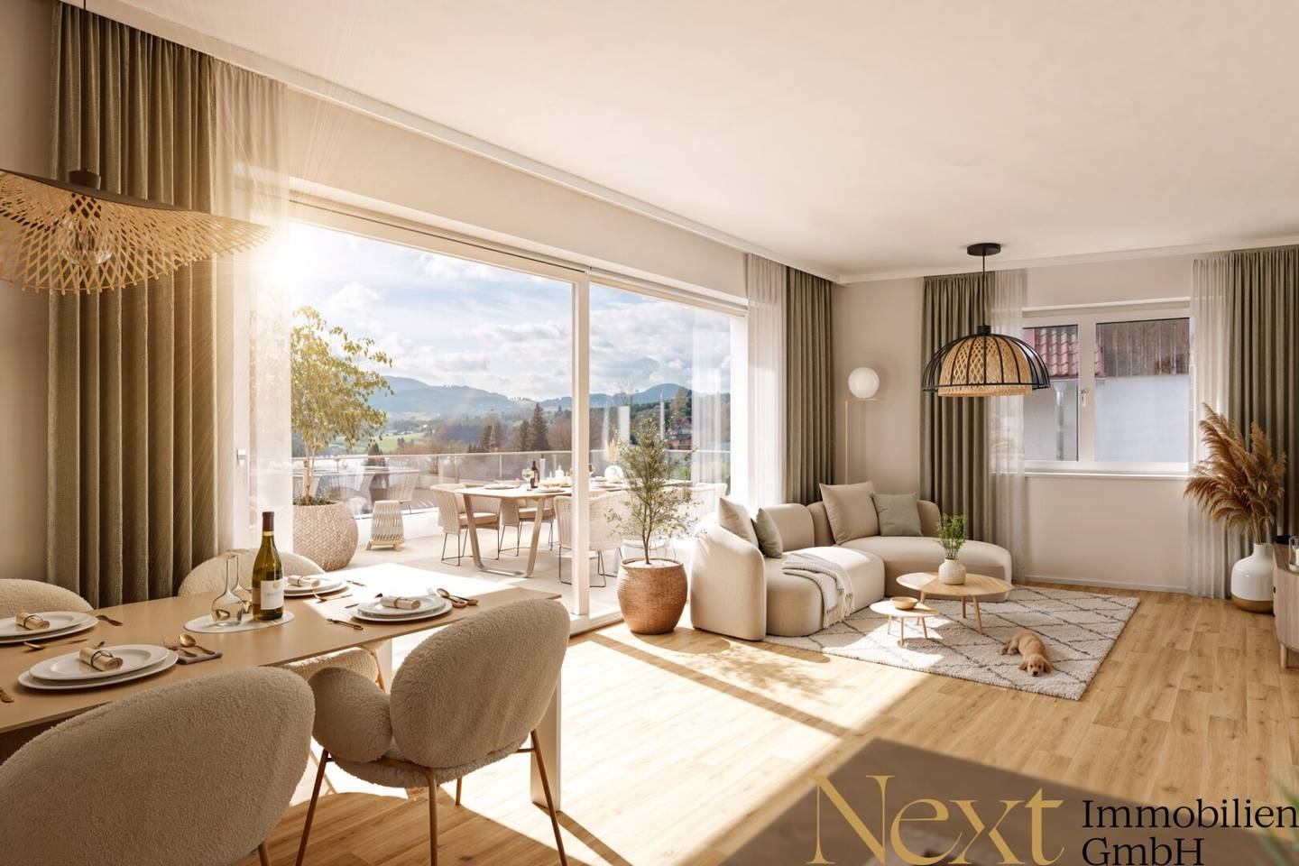 Penthouse with lake view and generous terrace