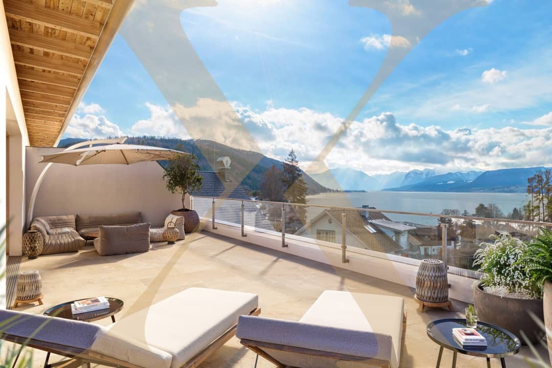 Penthouse mit Seeblick und großzügiger Terrasse