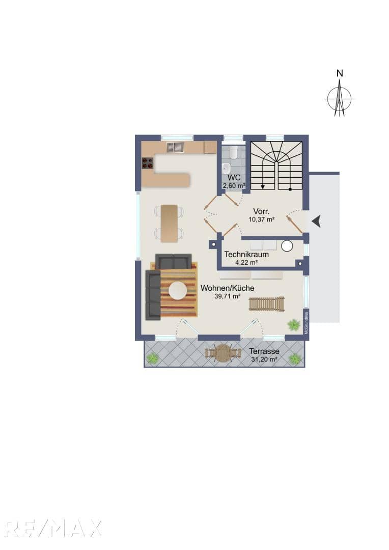 Modernes Einfamilienhaus in Wagna, 109,7 m², Garten und 2 Stellplätze