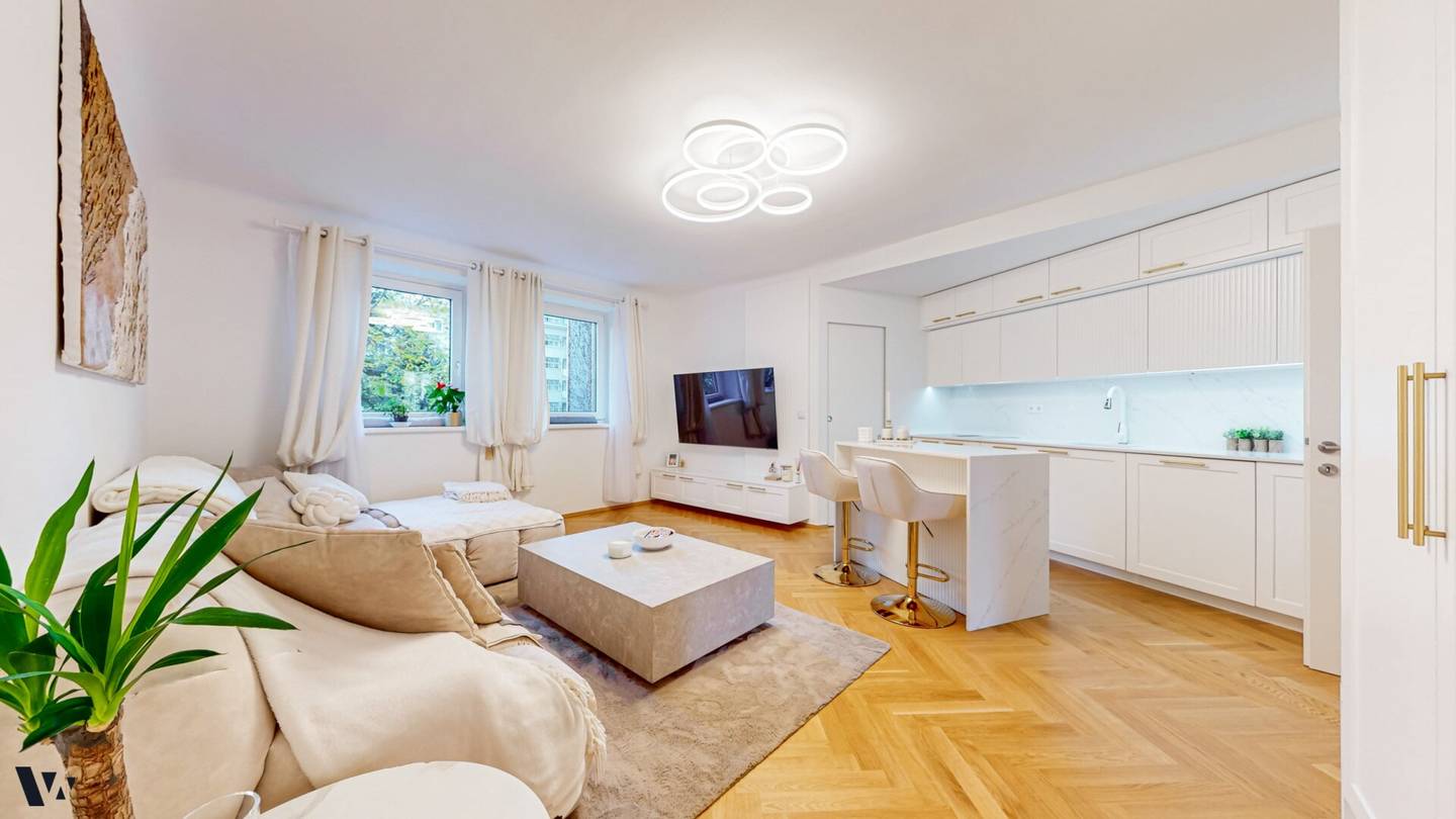 Vollmöblierte 4-Zimmer-Wohnung mit Westbalkon in Floridsdorf, Wien