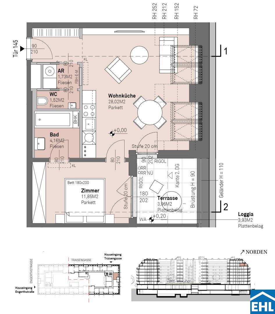 An investment for generations, investment apartments on the idyllic Danube riverside