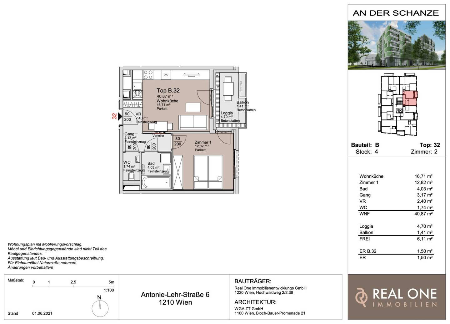 Wohnung Alte Donau Eigengrund Provisionsfrei