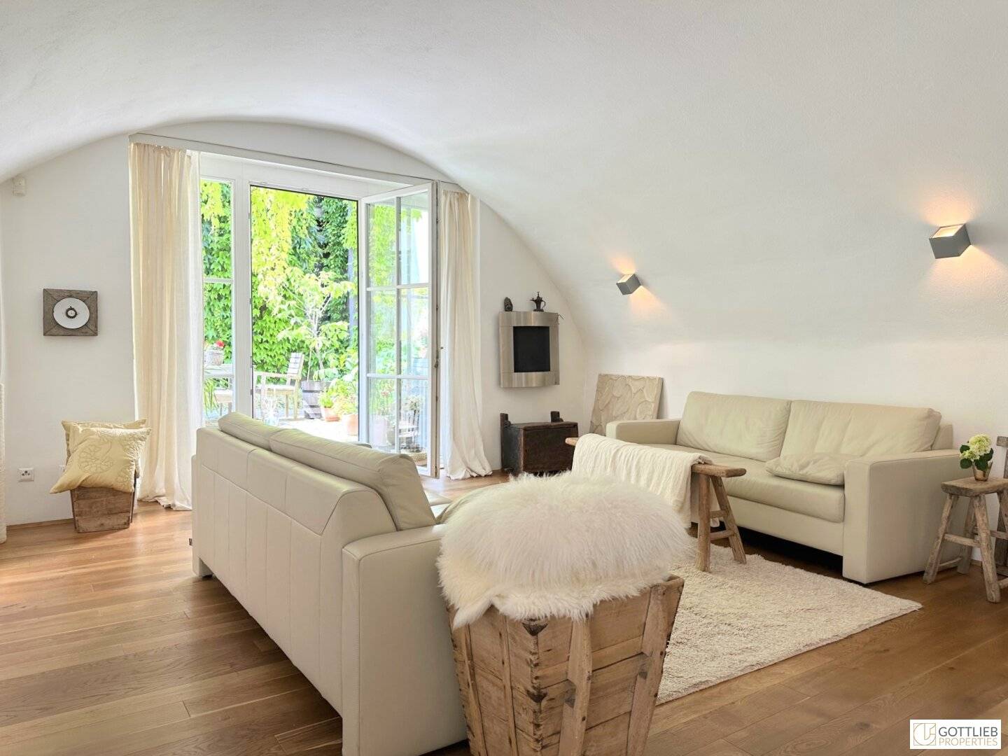 Historische Gartenwohnung mit Sauna und Eigengarten in Grinzing