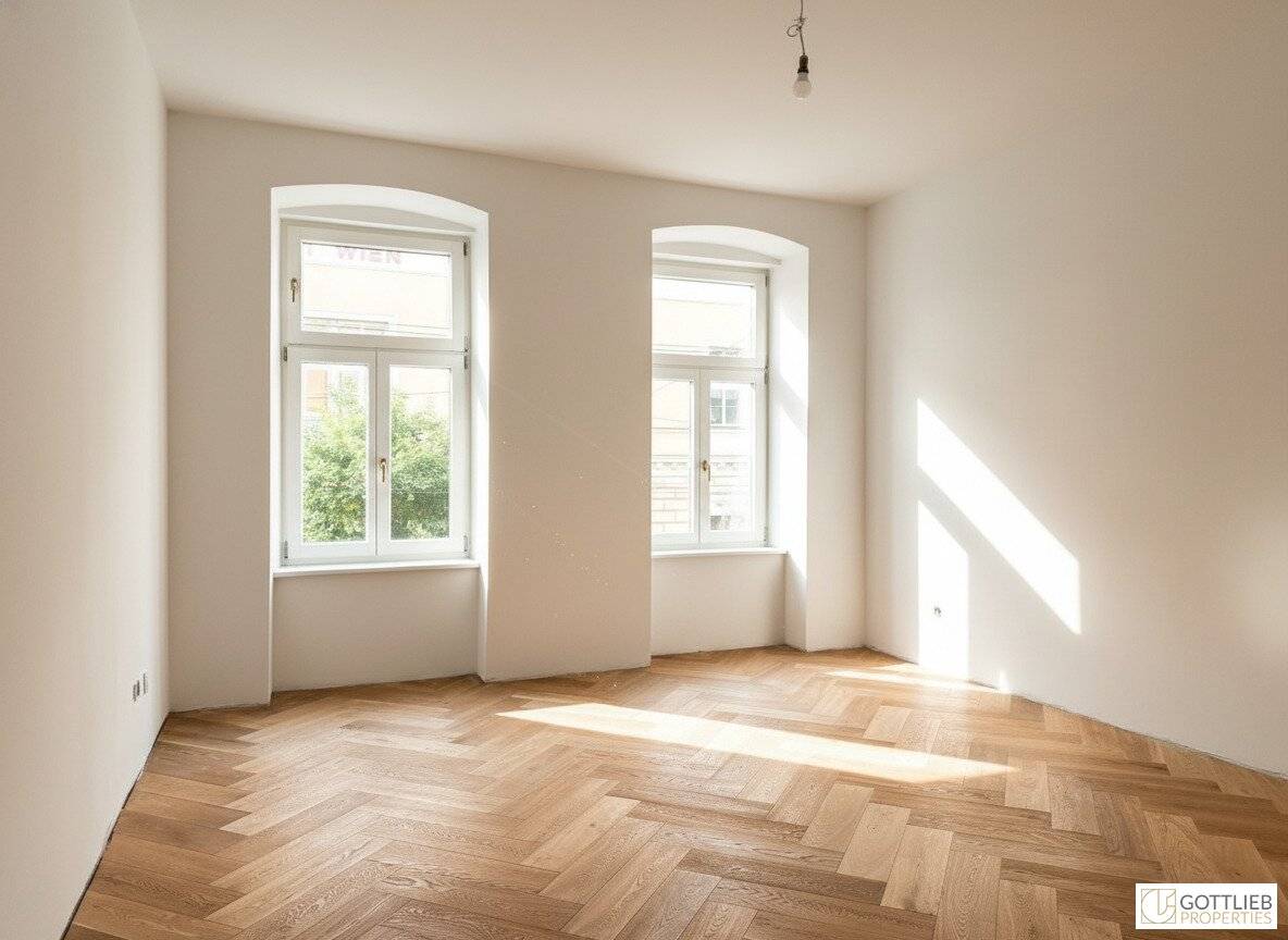 Erstbezug in U-Bahn-Nähe! Liebevoll generalsanierte 2-Zimmer-Wohnung in Gründerzeithaus