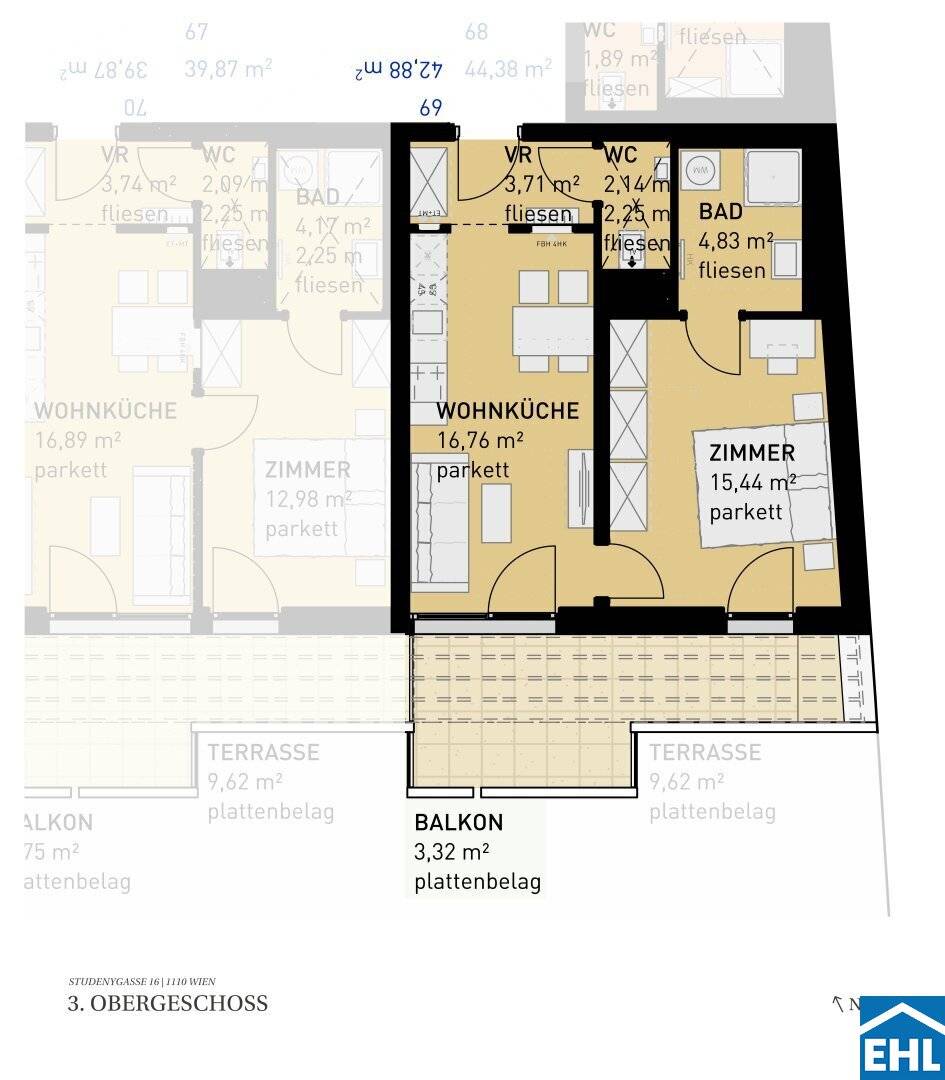 Experiencing Simmering Anew: 82 Modern Apartments with Outdoor Spaces and First-Class Connectivity