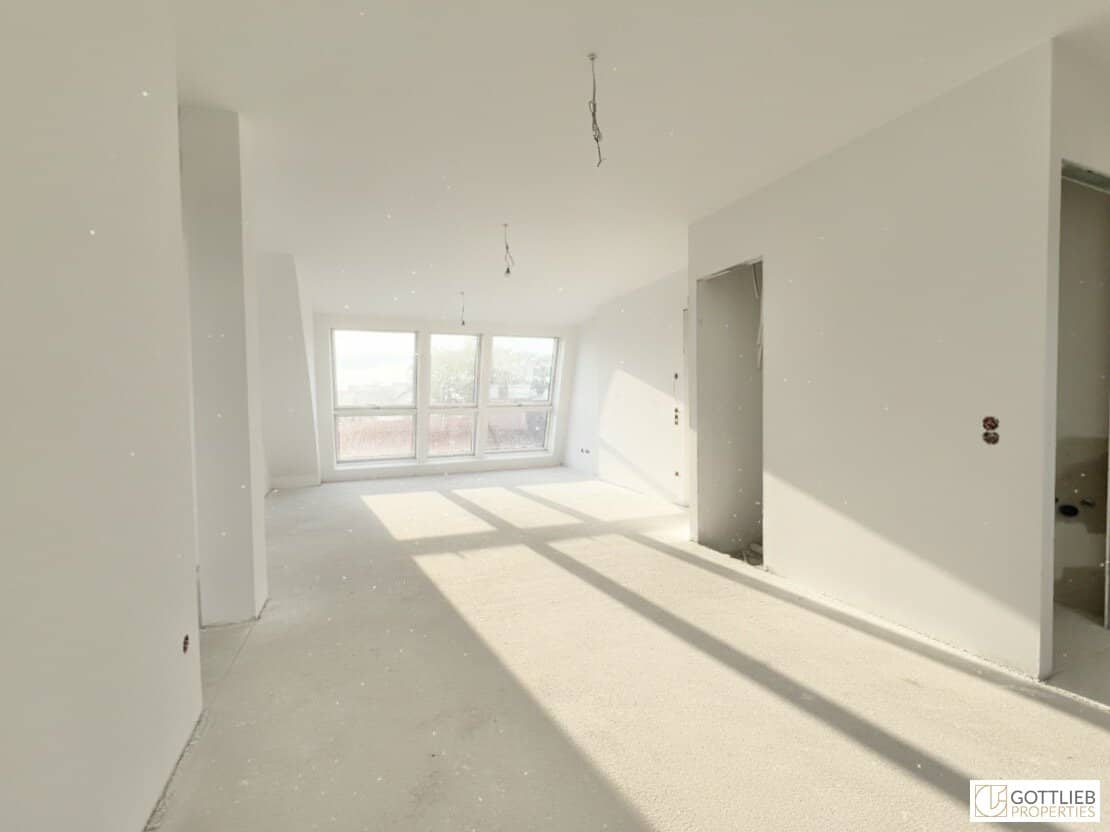 Lichtdurchflutetes Penthouse mit zwei Terrassen und Fernblick