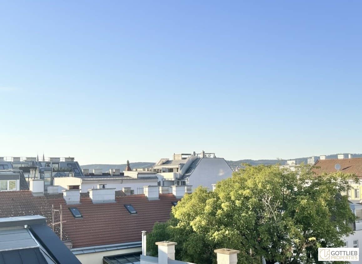 Lichtdurchflutetes Penthouse mit zwei Terrassen und Fernblick